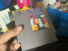 Tetris 2 CIB Complete in Box with Manual Poster Nintendo NES Tested