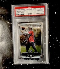 2014 Topps Chrome Mini Football Cards 21