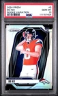 New ListingPanini 2024 Prizm Bo Nix Denver Broncos Rookie Variation RC #5 Silver PSA 10