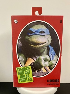 NECA TMNT 1990 Movie Ultimate Leonardo 35th Anniversary 7'' Figure Walmart Excl