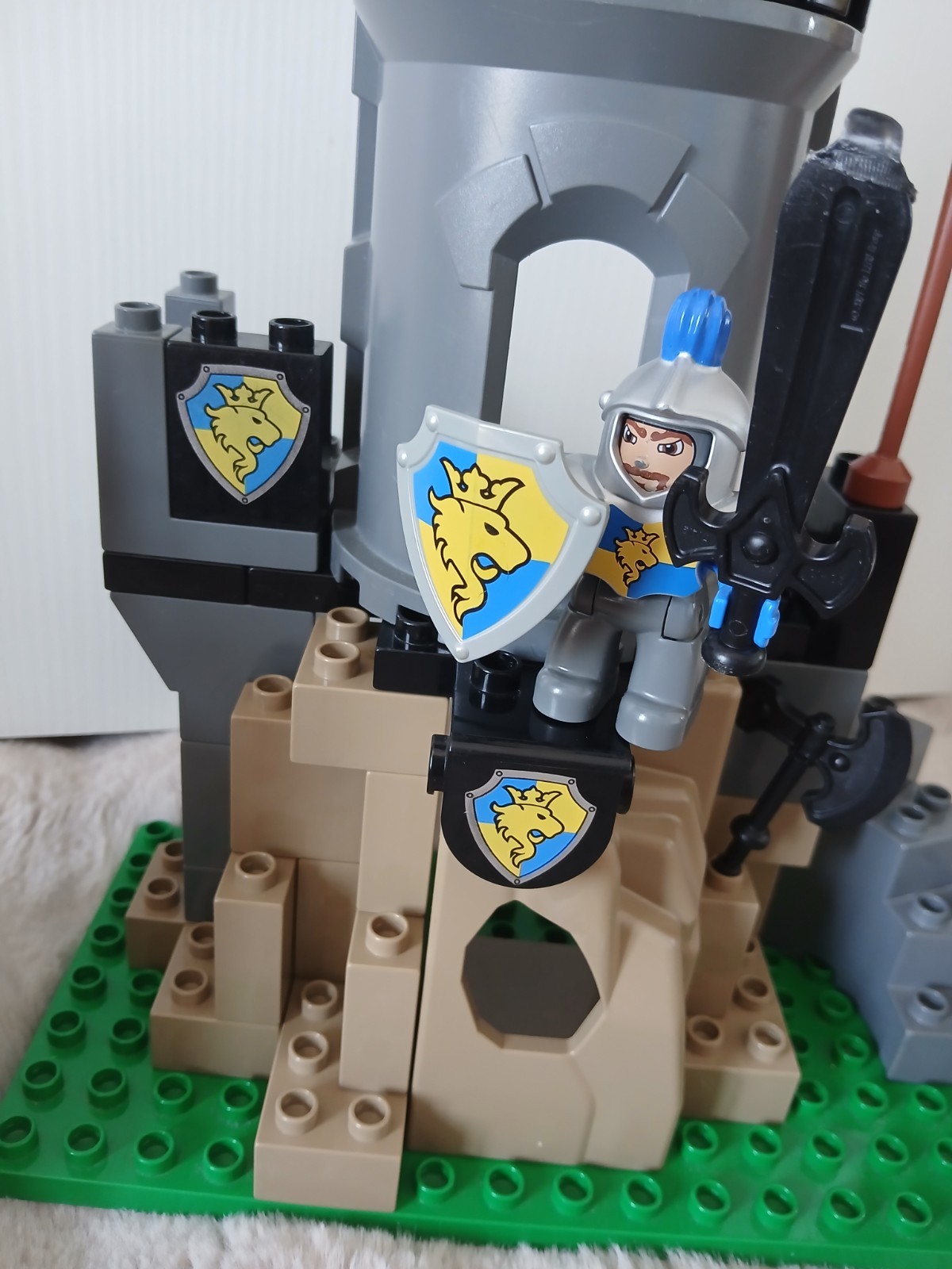 Set lego duplo 4779 Defense Tower Torre di difesa 💯% Complete ⚠️RARO ⚠️ foto 2