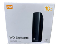 WD Elements External HDD 10TB USB 3.0 Desktop Storage | Professional Backup