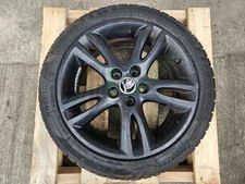 Skoda Fabia 2012 Black Alloy Wheel & 6mm Tyre 195-45-16" 6.5J 5J0601025B