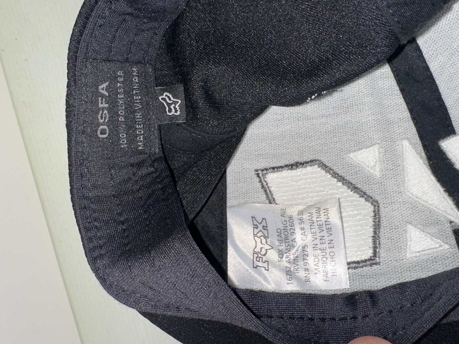 Lead Stretch Black Snapback Fox Hat Cap Motocross… - image 6