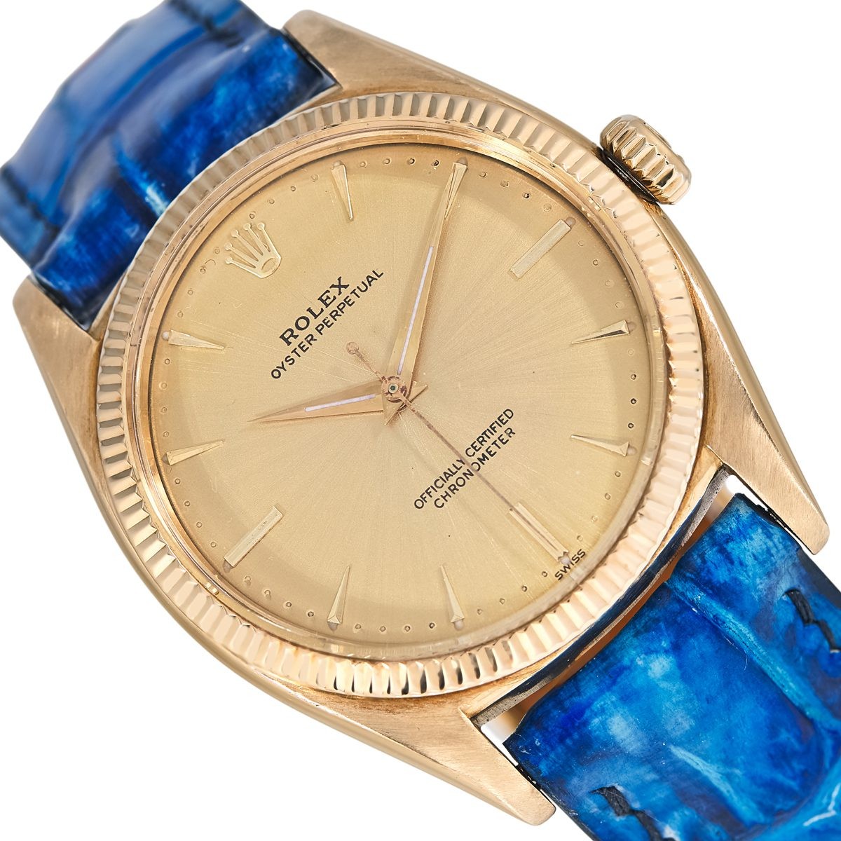 Rolex Oyster Perpetual Ref.6599 18ct