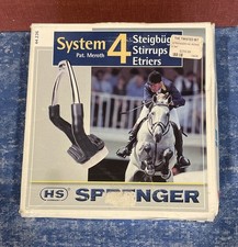 4 3/4” Herm Sprenger System 4 English Stirrup Irons NEW In Box
