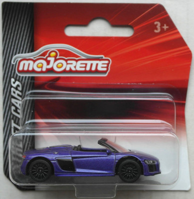 Majorette Audi R8 Spyder violett Neu/OVP Sportwagen Sports Car Cabrio Roadster