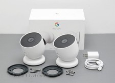 Google GA01894-US Nest Cam Indoor/Outdoor Security Camera Pack of 2 - White