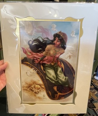 2026 Disney Parks Dylan Bonner Deluxe Print 14x18 Beyond The Palace Walls New