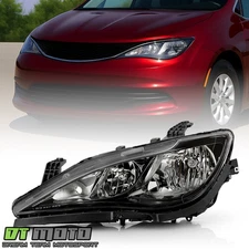 For 2017-2020 Chrysler Pacifica Halogen Reflector Headlight Headlamp Driver Side