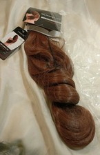S-noilite 5 Clip In Hair Extensions Synthetic Hair Reddish Brown Length 23" New