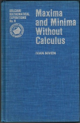 Maxima and Minima Without Calculus