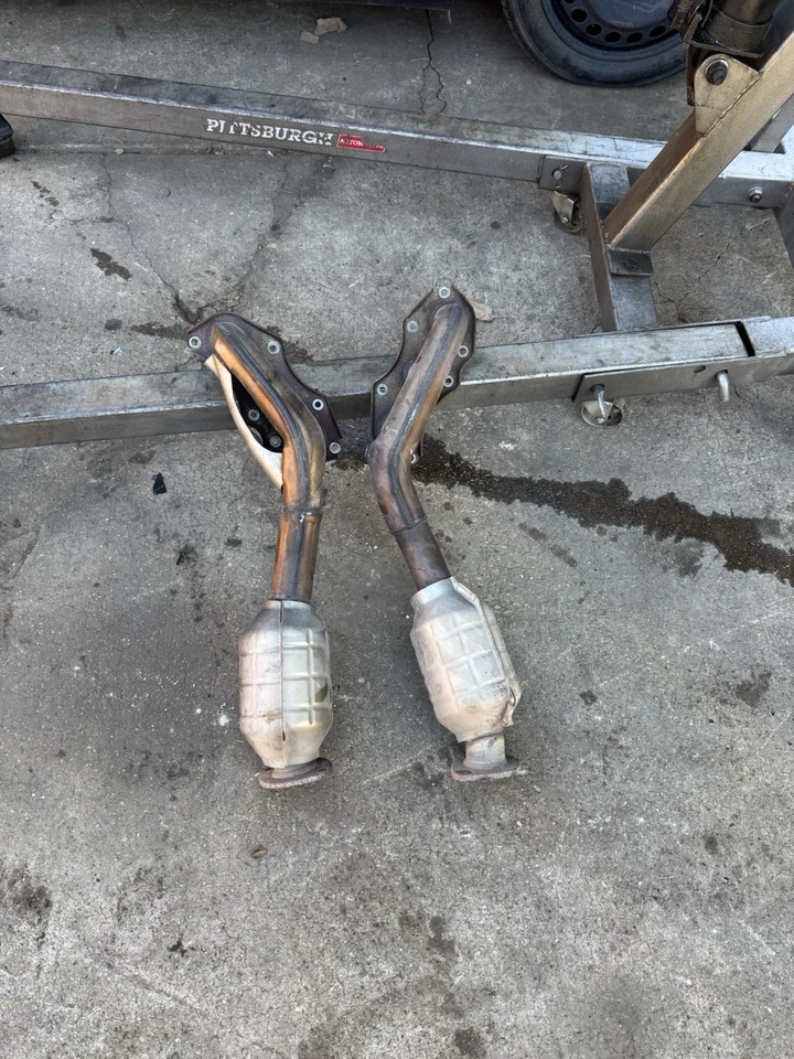 Colector de escape Lexus GS350 L & R 2007-2011 2GRFSE TRACCIÓN TRASERA OEM CONJUNTO BUENOS 🔥 Foto 2 de 4