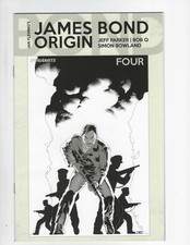 James Bond 007 # 4, Origin, 1 in 10 RI Cover by F by John Cassaday