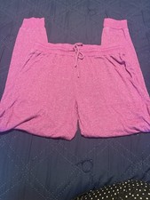 Stars Above Bright Pink Lounge Joggers Sz Medium
