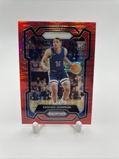 2024 Panini Prizm Draft Picks Keshad Johnson #66 Red Pulsar Prizm /299 (RC) GEM 