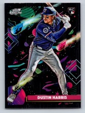 2025 Topps Cosmic Chrome - Dustin Harris #137 (RC) Refractor