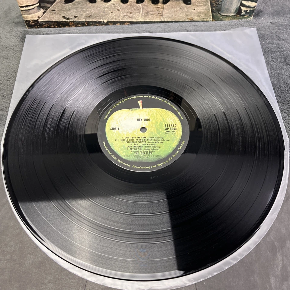 The Beatles – Hey Jude Japan Pressing LP 12" Vinyl Record Schallplatte AP-8940 - Bild 4 von 4