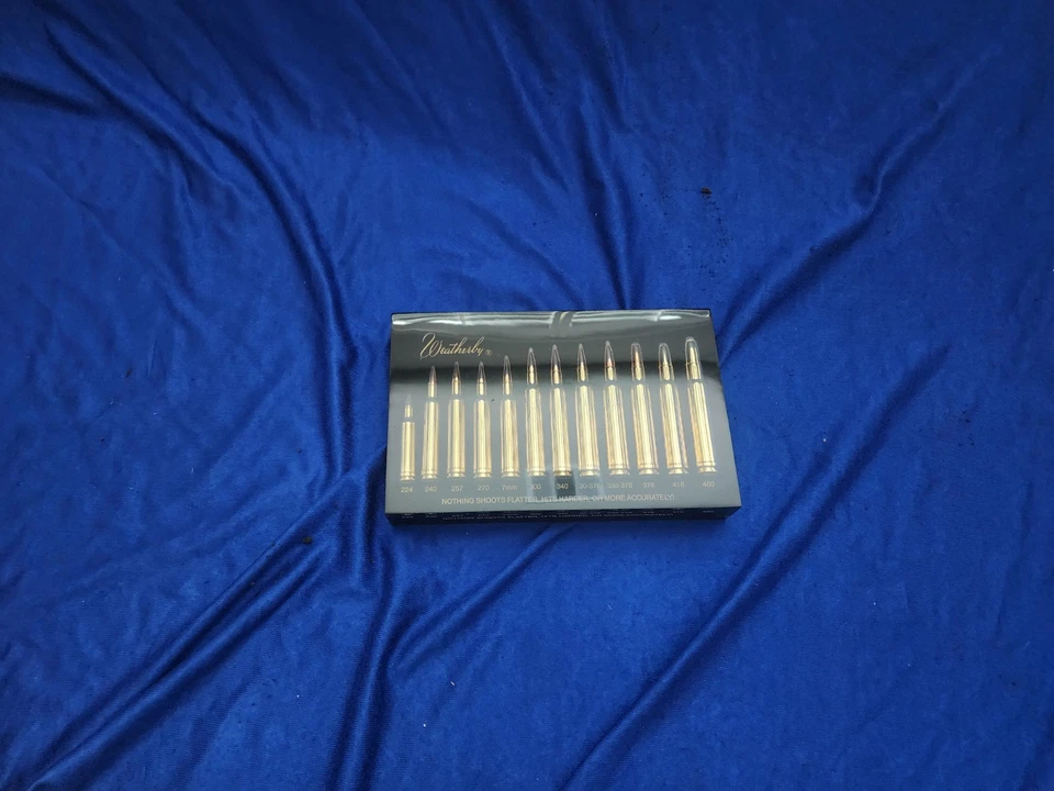 Weatherby 黑色 Lucite Twelve (12) 墨盒块 - 状况完好 — 第 4/4 张图片