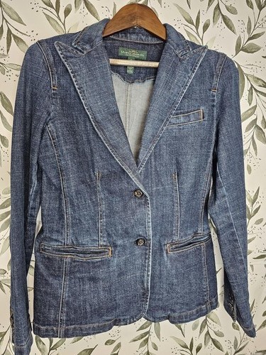 Ralph Lauren Jeansjacke Blau Damen Größe M
