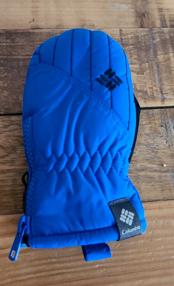 Guantes de nieve de invierno Columbia Blue Chippewa III para niños pequeños talla única Foto 2 de 4