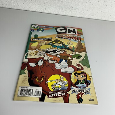 Juniper Lee Kids Next Door Samurai Jack Cartoon Network Comic #10