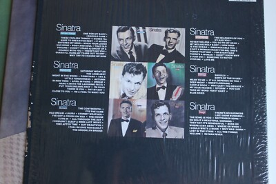 Frank Sinatra Box Set Record 6 lp original vinyl Voice