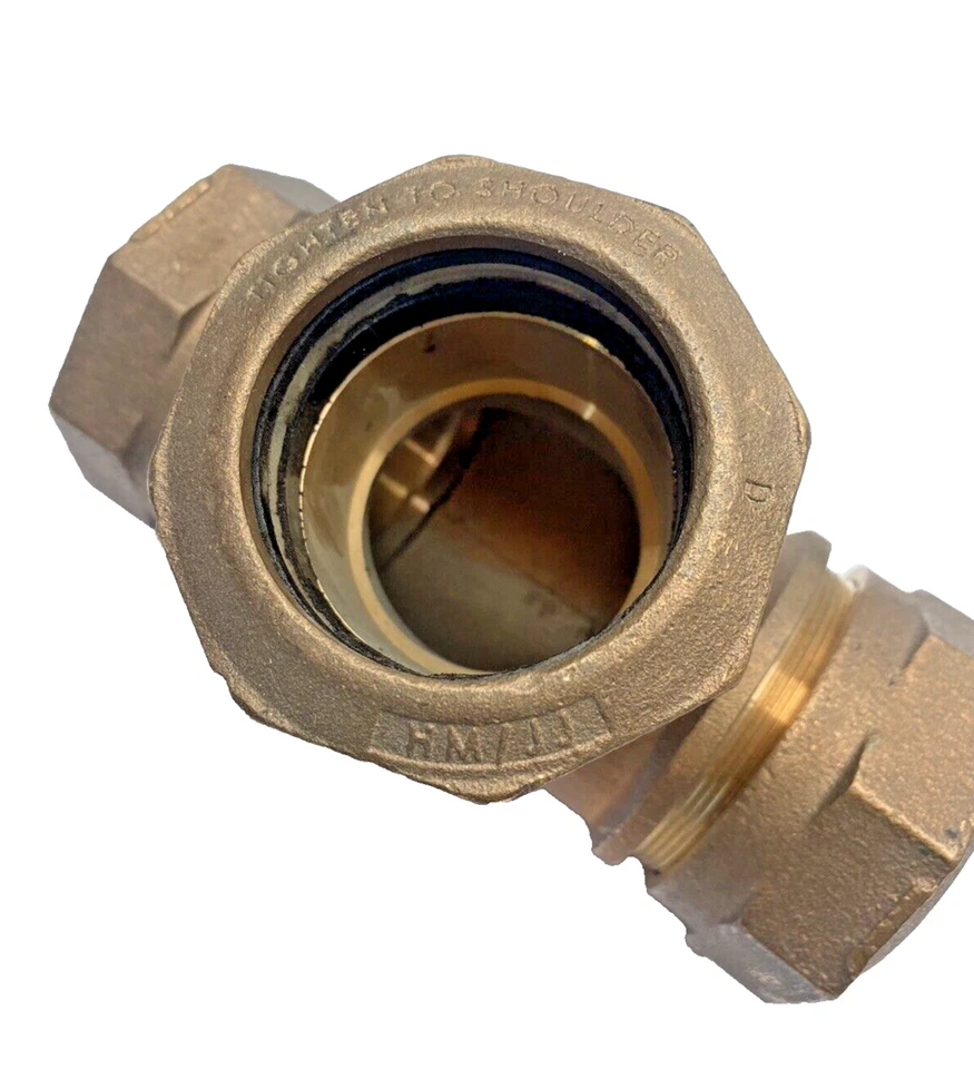 HM/JJ  2" TIGHTEN TO SHOULDER, COUPLING COMPRESSION TEE - Image 4 of 4