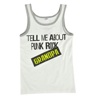 Jungen Unterhemd Tell me about Punk Rock | Kanz Unterwäsche Gr. 128 140