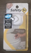 Safety 1st HS288 White Plastic OutSmart Swing Shut Toilet Seat Lock NEW in box