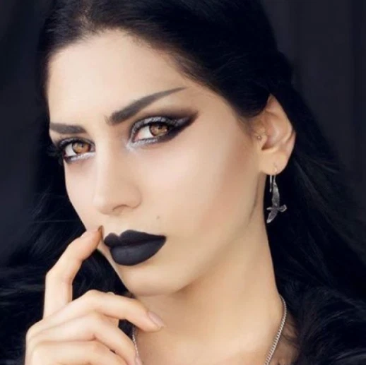 Par de pendientes de peltre gótico cuervo negro odín alquimia gótico gancho de acero sobretensión E333 Foto 2 de 4