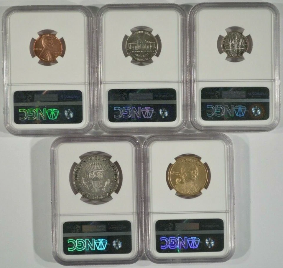 2017-S Enhanced Finish Mint Set 225th Anniversary NGC SP70 Lyndall Bass Designer - Image 4 of 4