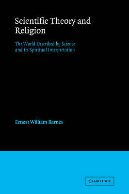 Scientific Theory and Religion Barnes Paperback Cambridge University Press