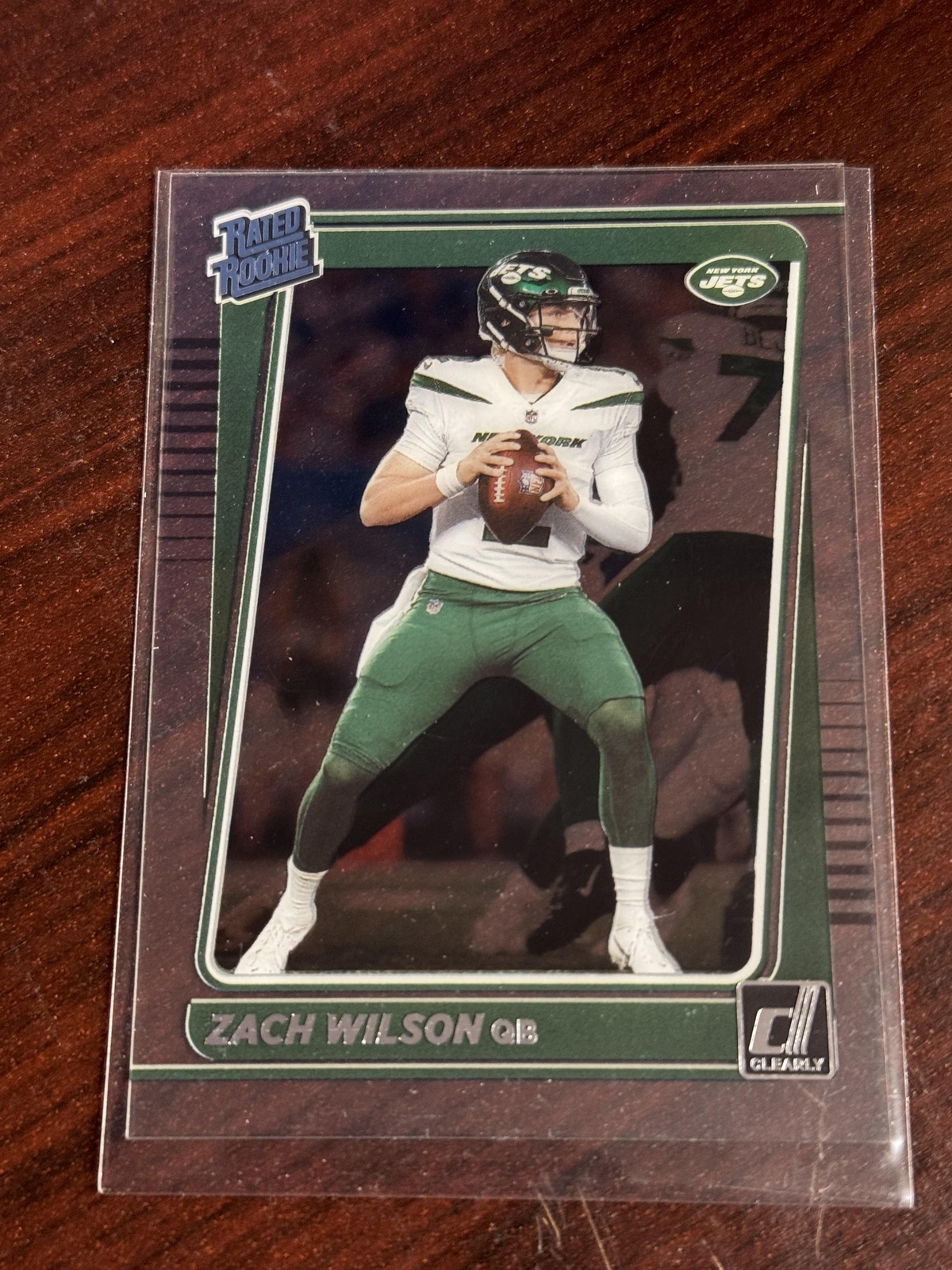2021 Clearly Donruss #52 Zach Wilson