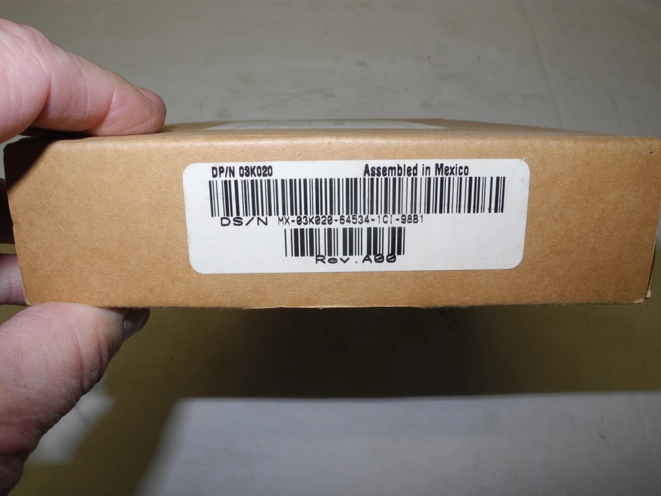 DELL 03K020 10/100 LAN CARDBUS FAST ETHERNET PC CARD 3COM 3CCFE575CT-D1 3C589D - Image 3 of 4