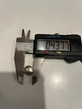 VINTAGE BUESCHER  SAXOPHONE RESONATOR  SNAPS   .437  inch diameter    11MM