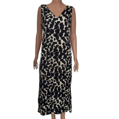 topshop cut out maxi dress Topshop Splodge Pinny Print Cutout Maxi Dress size 10 NWOT