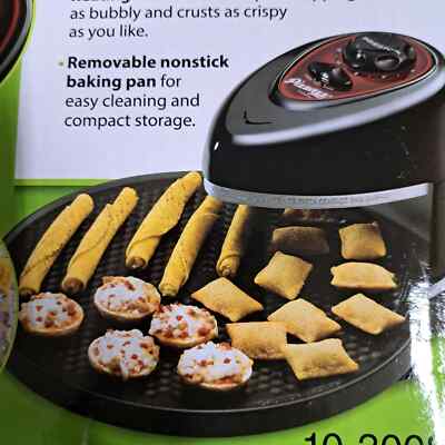Presto Pizza Plus rotating Pizza Oven WORKS New open box | eBay