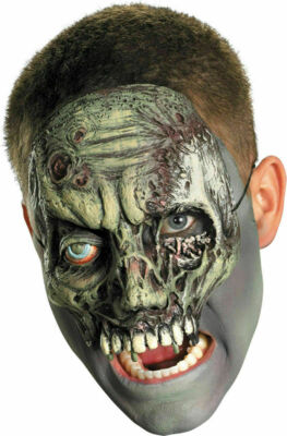 Walking Zombie Chinless Half Mask