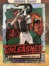 2021 Donruss Baseball Fernando Tatis Jr Vector Unleashed #15/Diamond Kings #27