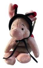 Walt Disney World Winnie The Pooh Ladybug Piglet Bean Bag Plush 1999 with Tag