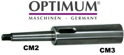 BUSSOLA DI RIDUZIONE ESTENSIONE DA CONO MORSE 2 A CONO MORSE 3 LUNGA LTF OPTIMUM