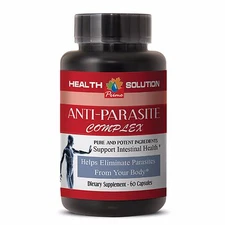 natural remedies capsules - ANTI PARASITE formula - cleanse for humans - 1 B