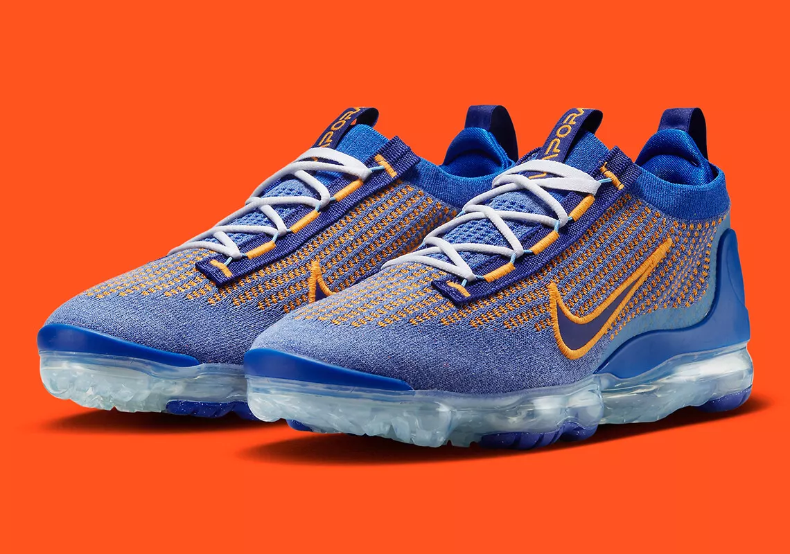 Zachtmoedigheid hospita Bonus Nike Air Max Vapormax 2021 Flyknit Knicks Royal Blue Orange FD0712-400  Men&#039;s | eBay