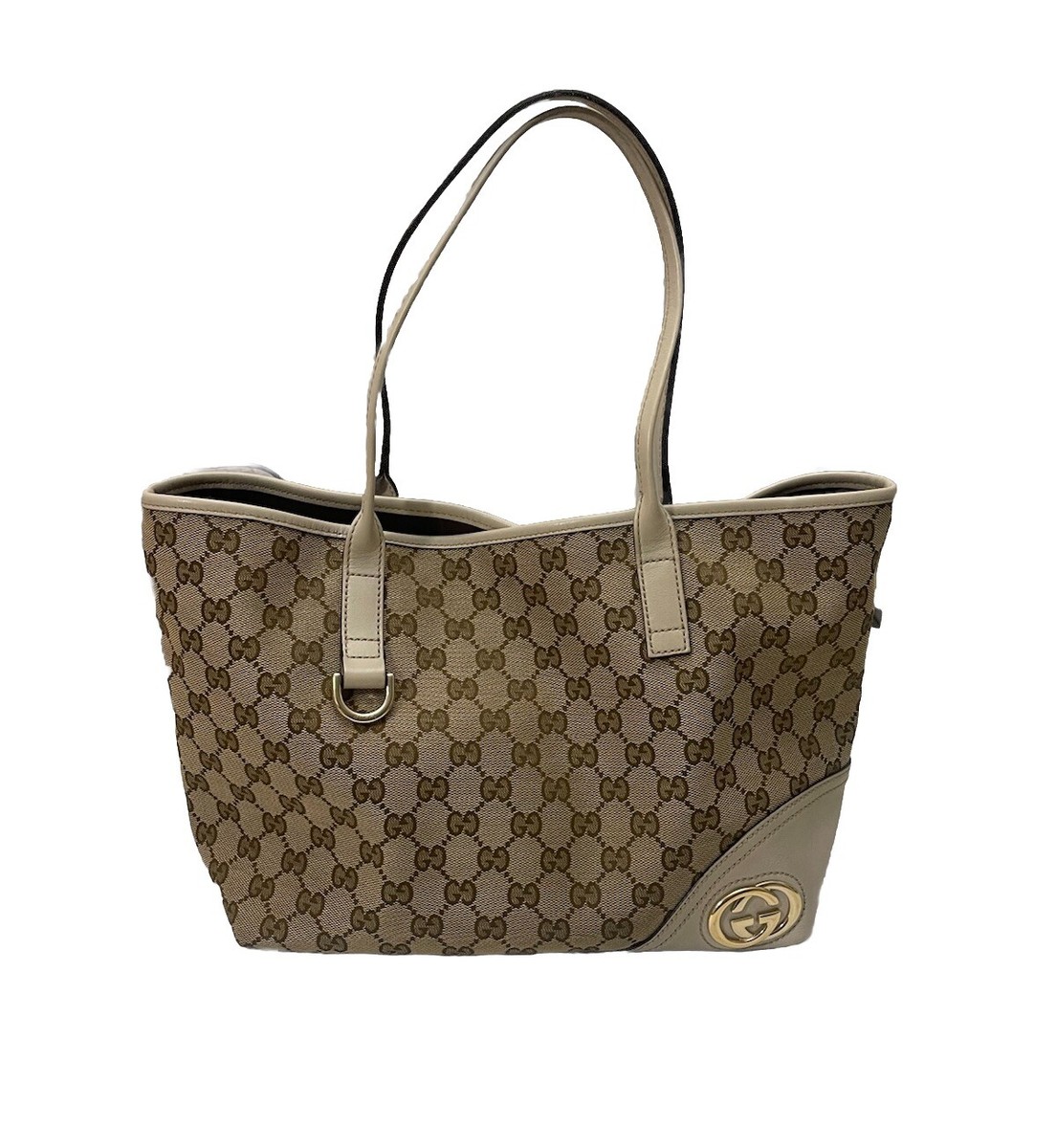 【関税&送料込】Gucci Sand Canvas Shopping Bag GUCCI Reusable Cotton Canvas Tote Shopping Gift Bag | eBay