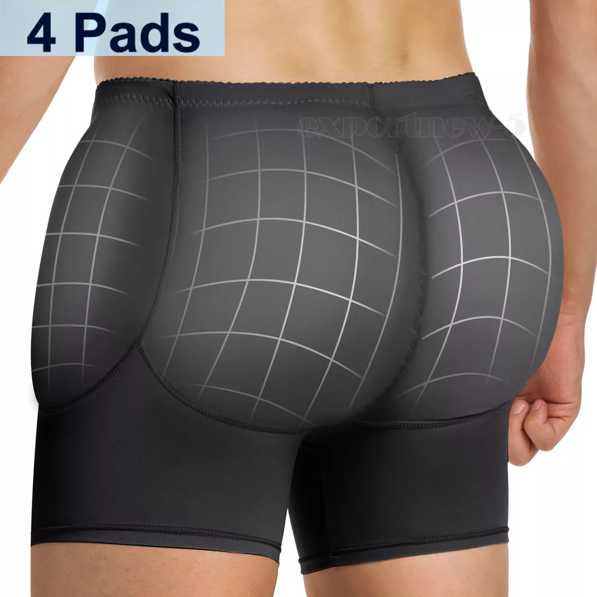 Sponge Hip Up Pads Big Butt Enhancer Booty Butt Lifter Padded Panties For  Men