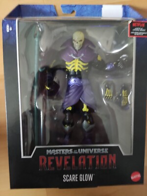 masters of the universe masterverse, Scare Glow, beschädigte Karte 