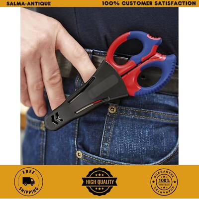Knipex Electrician Shears 9505155 with Cable Cutter and Belt Clip