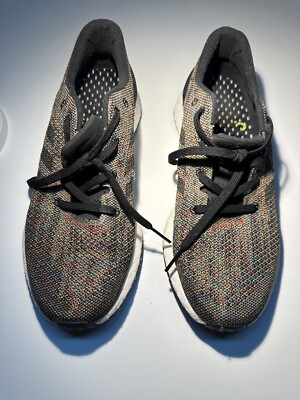 Adidas PureBOOST DPR Black Multicolor Sneakers Size 13 - Adidas PureBoost DPR Limited Multi-Color for sale  main image 4