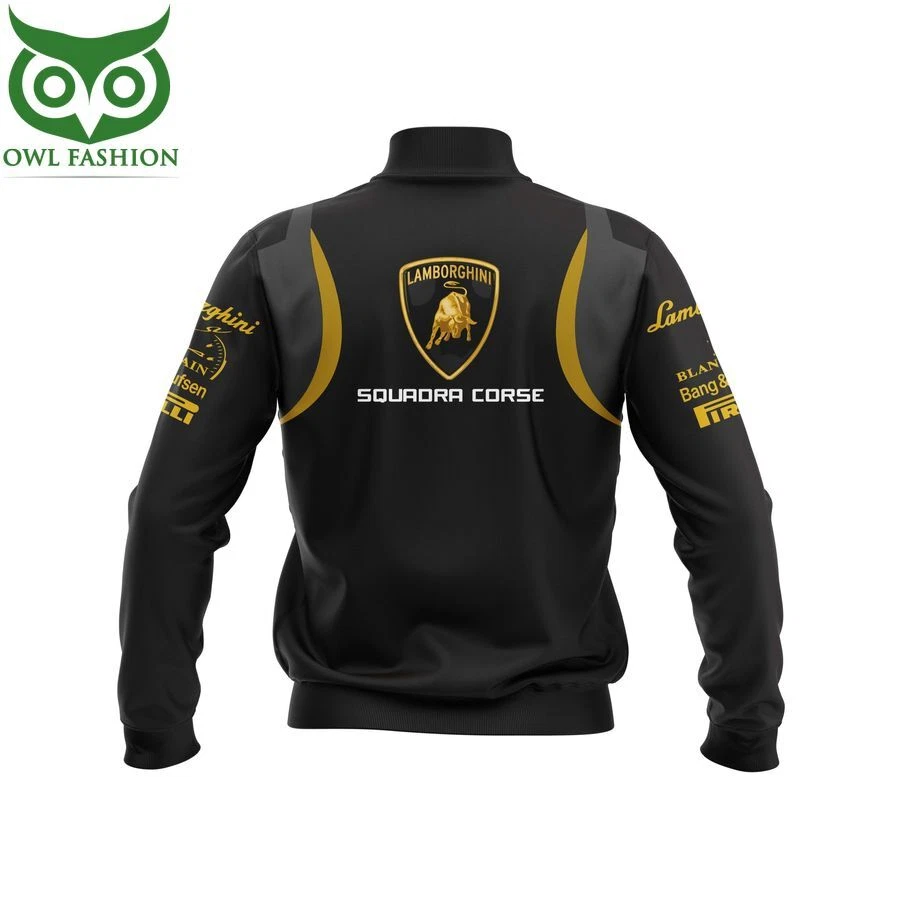 Personalized Lam*borg*hini For*mu*la 1 3D bomber jacket